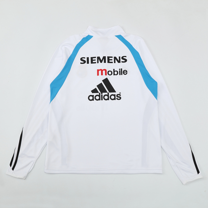 03/04 re@l Medrid white training long sleeve Jersey S-XXL 