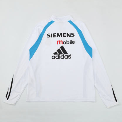 03/04 re@l Medrid white training long sleeve Jersey S-XXL 