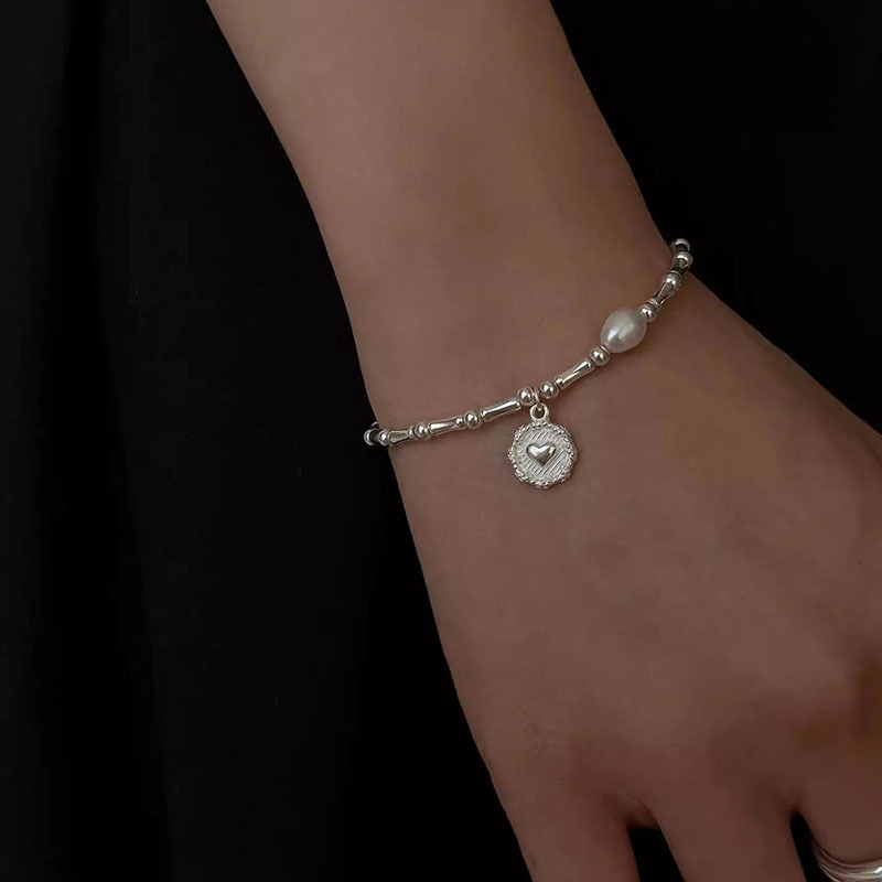 925 Silver Bamboo Love Bracelet