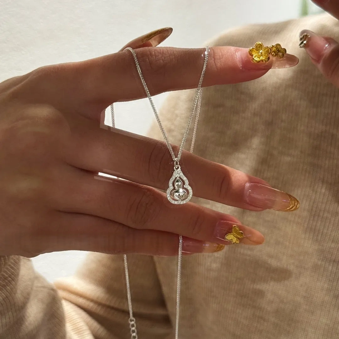 925 silver transfer hoist necklace