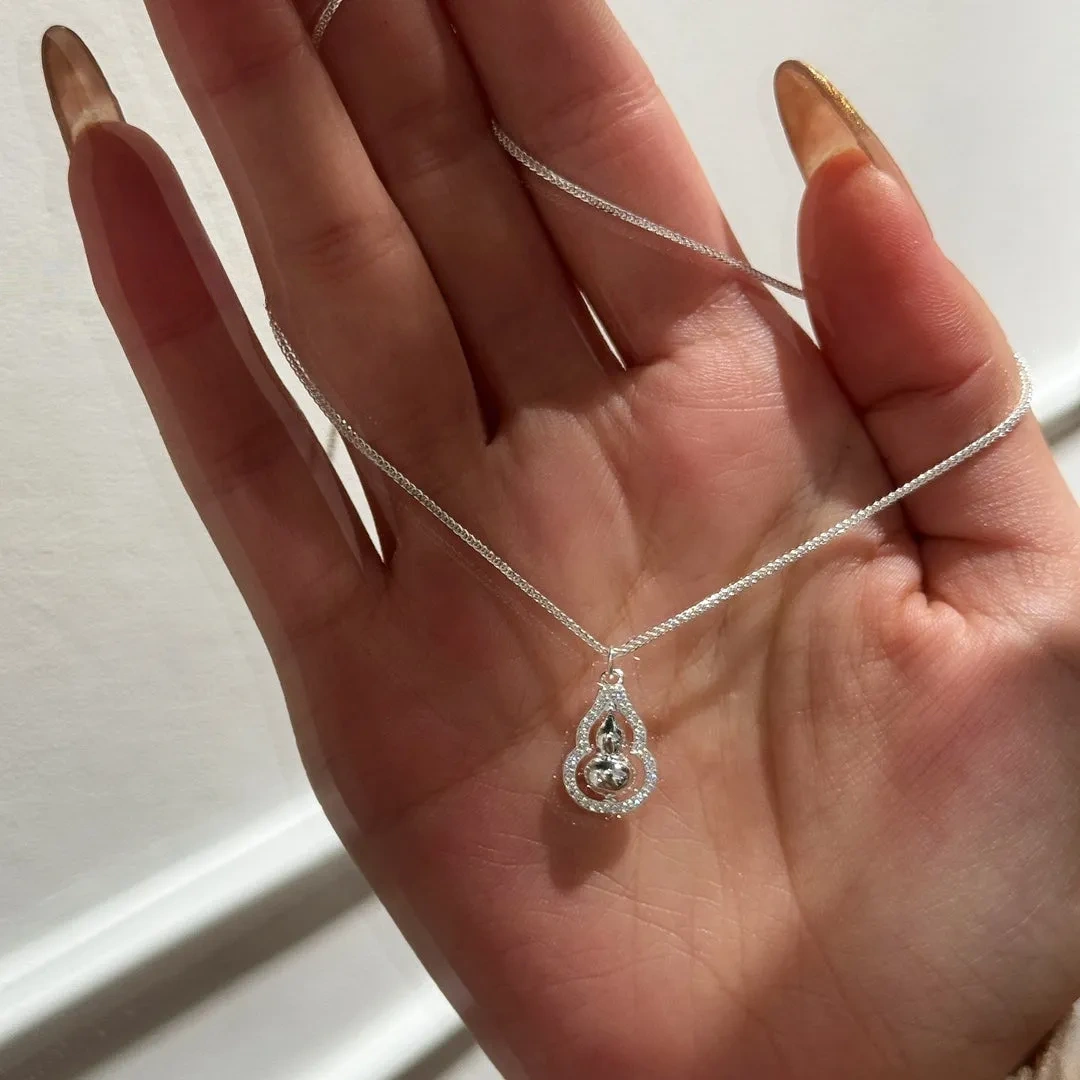 925 silver transfer hoist necklace