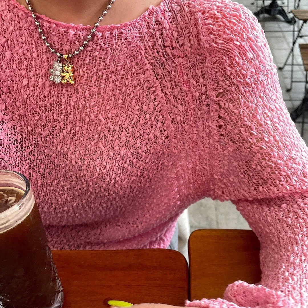 But cute love is very weightygold and silver diamond-studded three-dimensional bear necklace