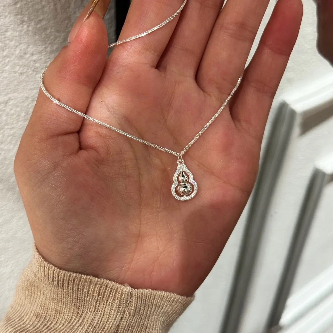 925 silver transfer hoist necklace