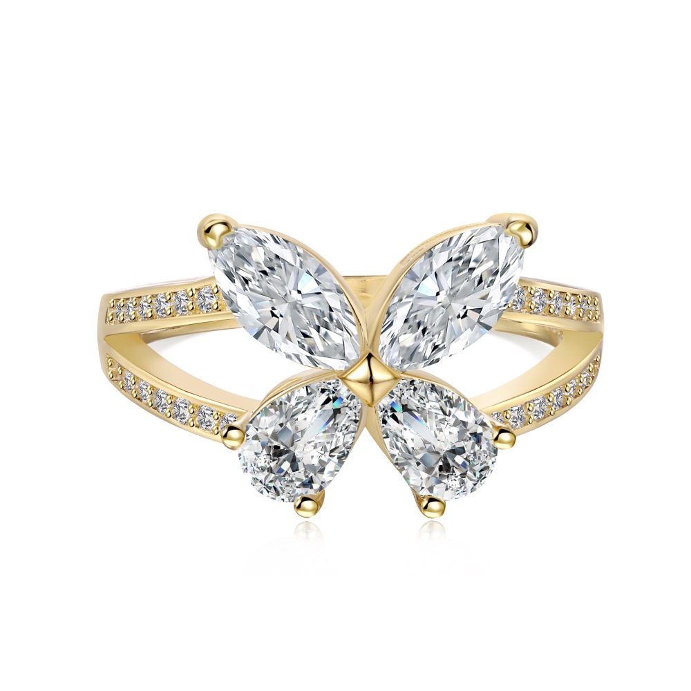 Butterfly 0.5CT Laboratory Grown Diamond Ring