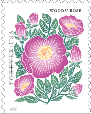 Mountain Flora (U.S. 2022) Forever Stamps 100 pcs