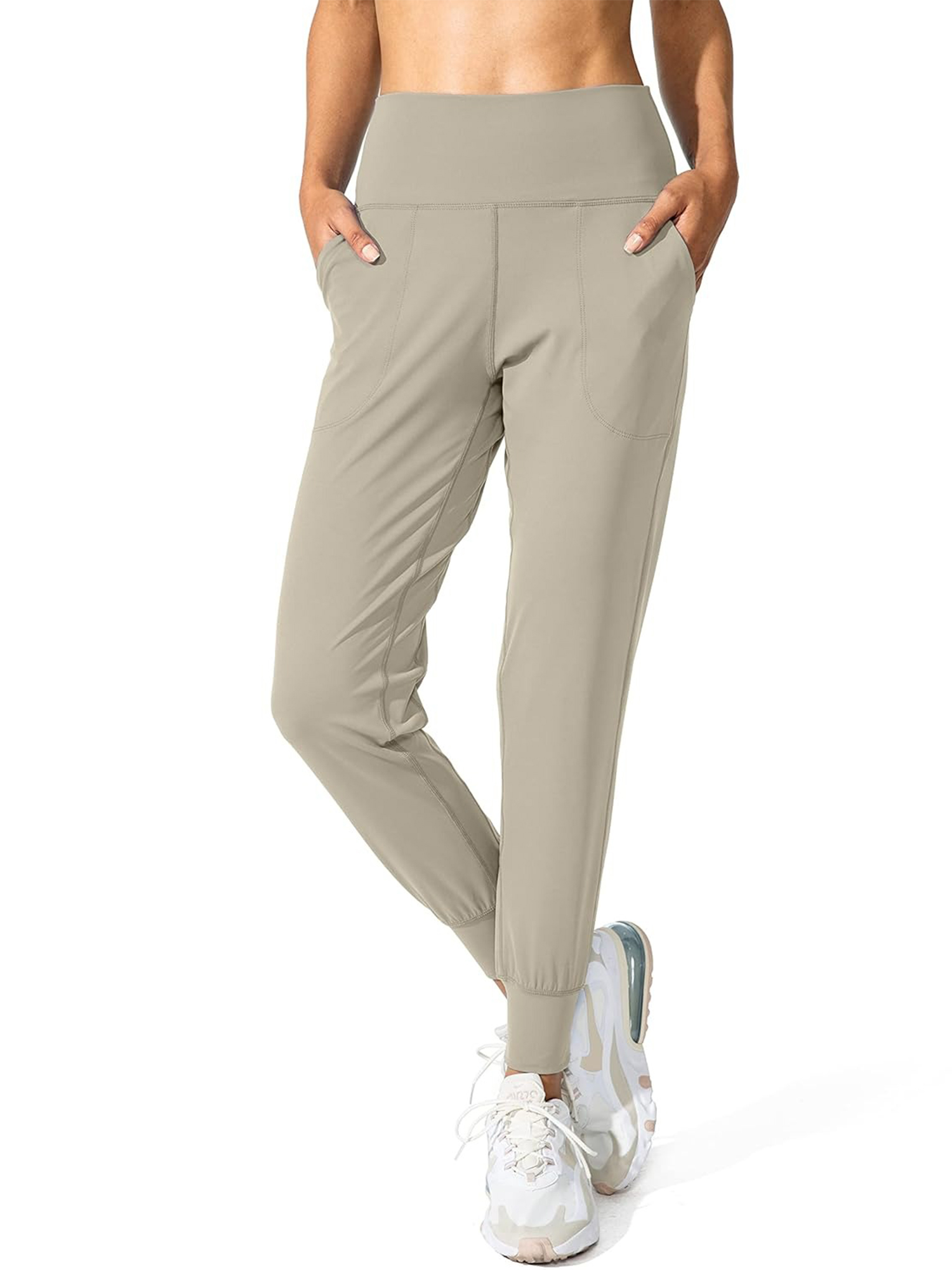 HOT SALE Women's Joggers High Waisted Yoga Pants with Pockets