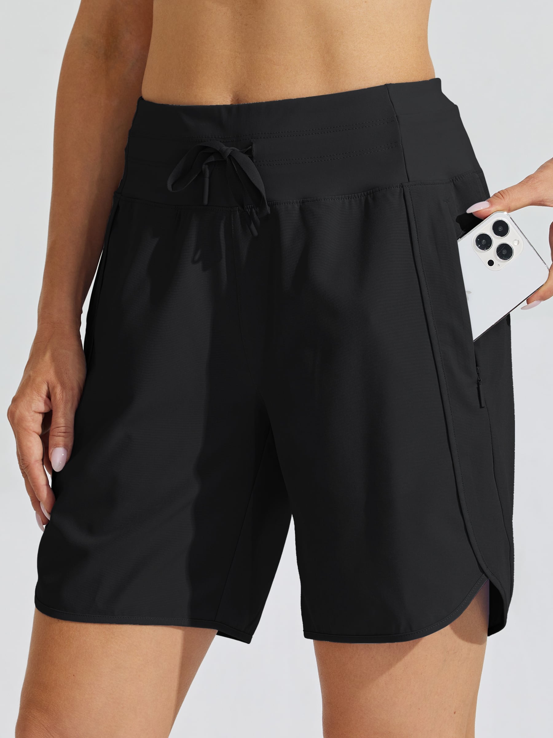 ✨Women's Active 7 Inseam Athletic Long Running High Wasistband Shorts