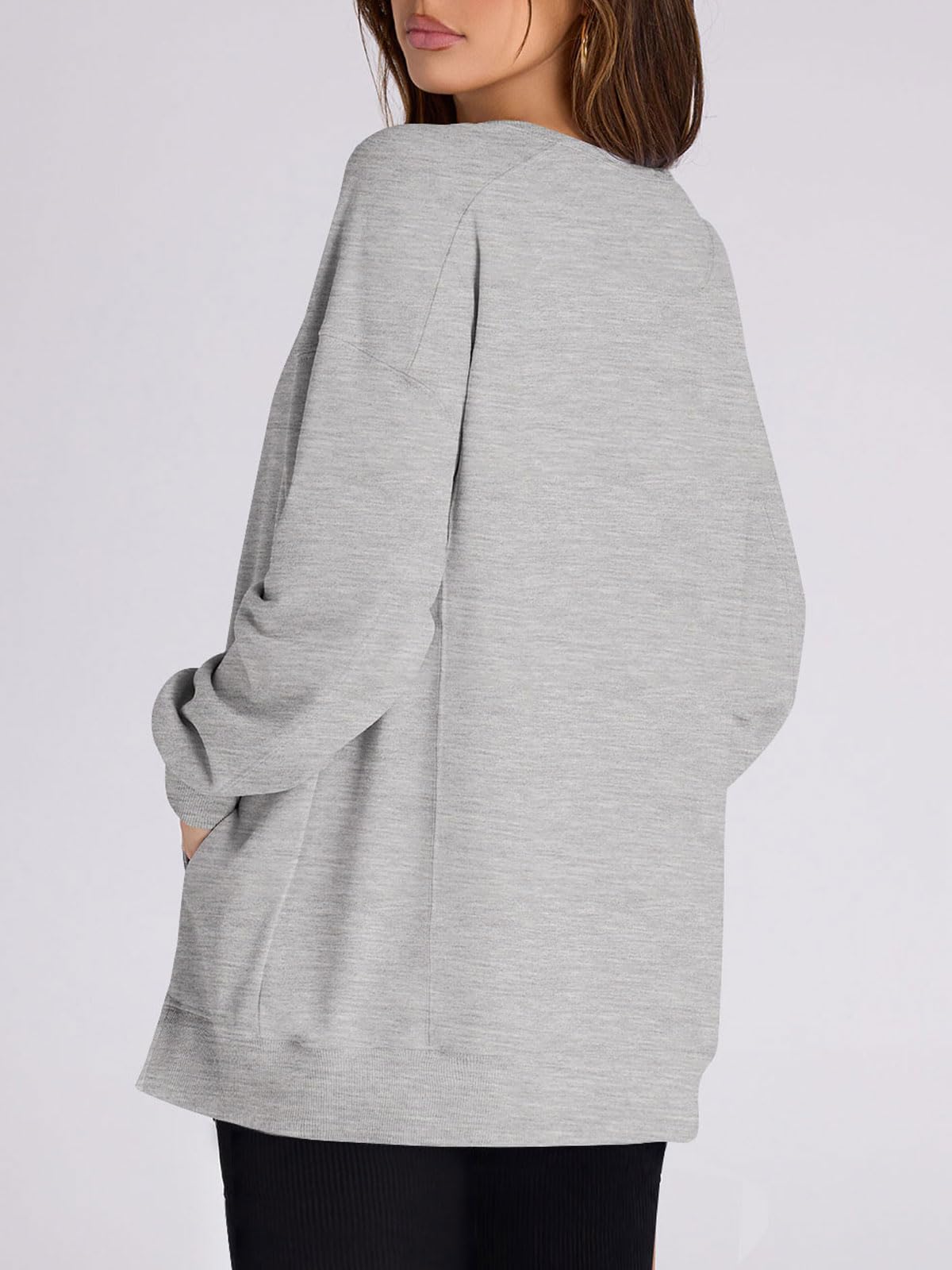 2024 Fall New Women‘s Oversized Pullover with Pockets(buy 2 10% OFF)