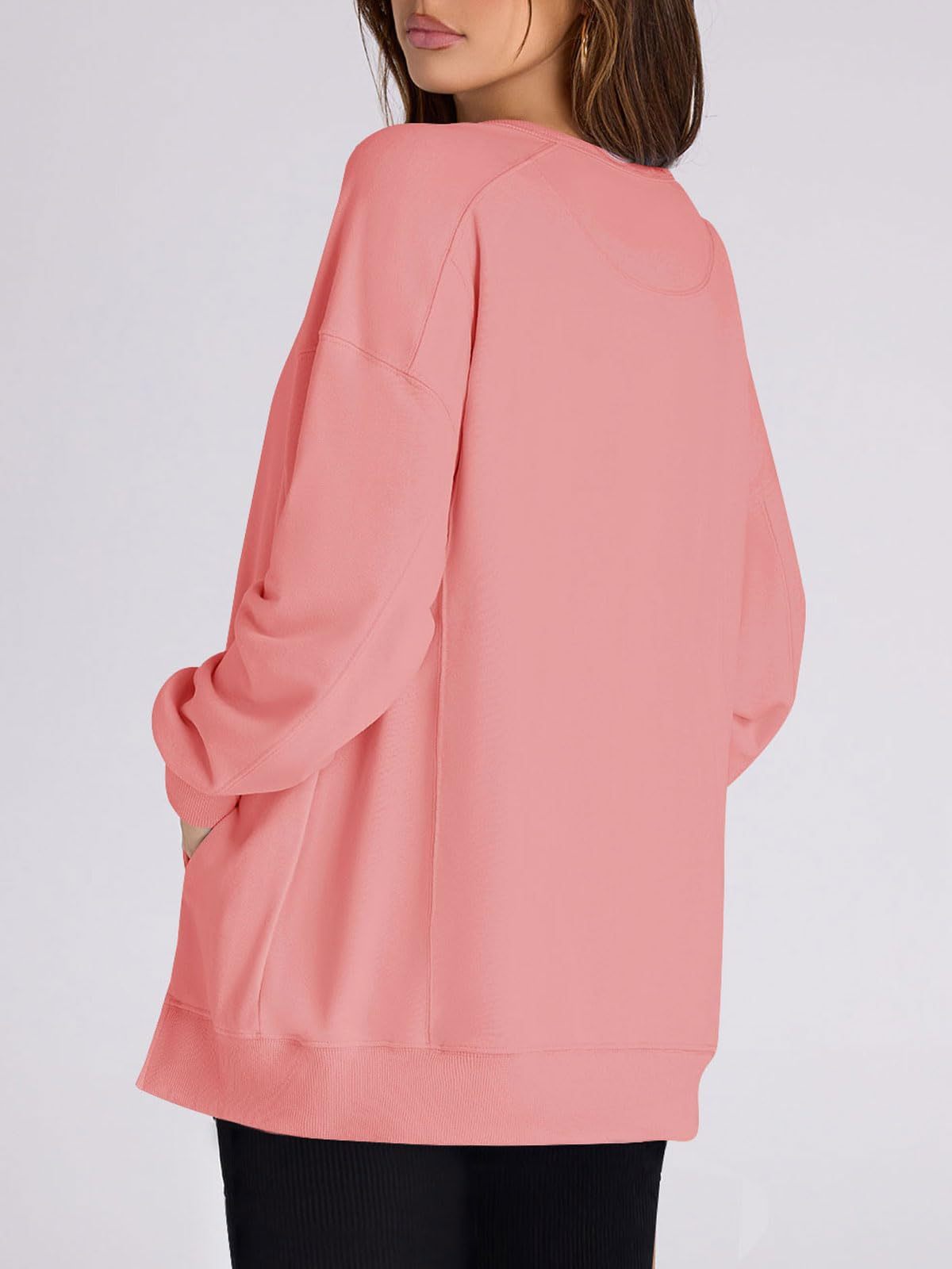 2024 Fall New Women‘s Oversized Pullover with Pockets(buy 2 10% OFF)