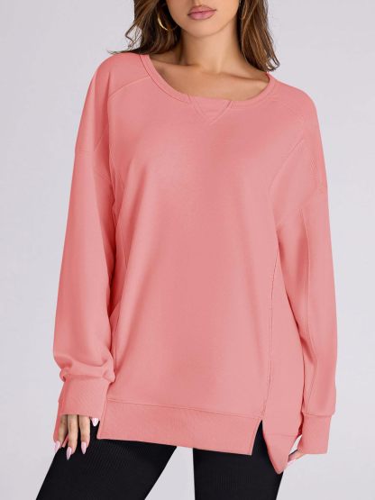 2024 Fall New Women‘s Oversized Pullover with Pockets(buy 2 10% OFF)