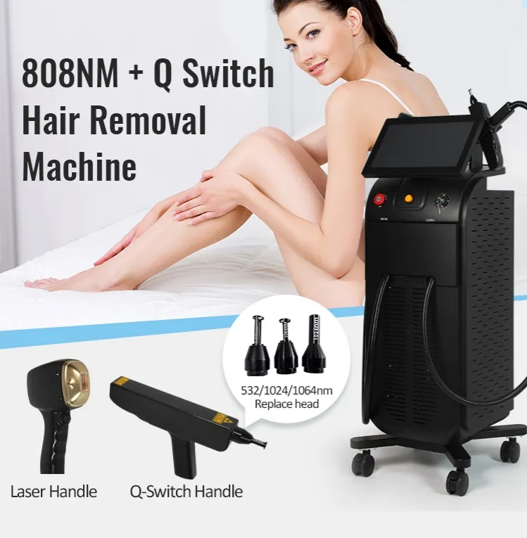 Laser hair removal device