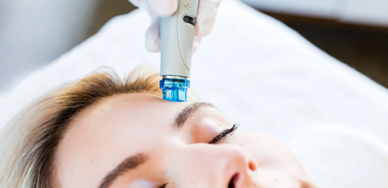 The effect after using HydraFacial-GLM Beauty Spa Equipment Factory