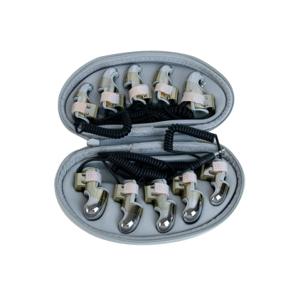 RF EMS face lift gravitational diamond finger Microcurrent Golden Finger Massage Machine