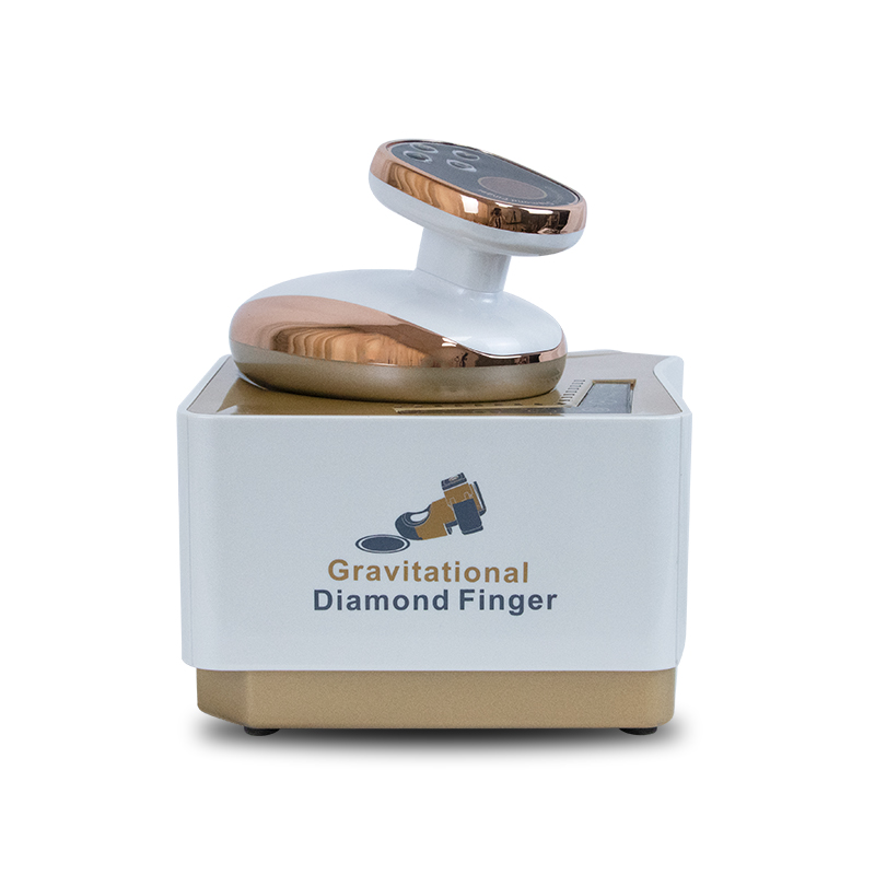 RF EMS face lift gravitational diamond finger Microcurrent Golden Finger Massage Machine