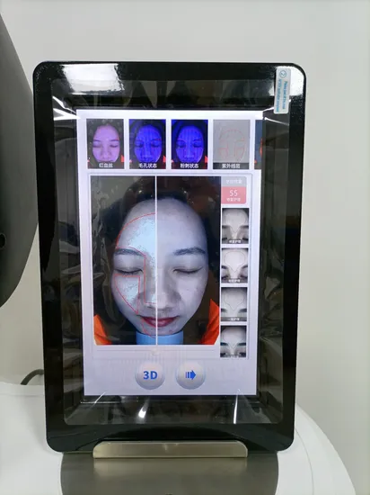 New Technology 3D Skin Test Moisture Detector Facial Scanner Analyzer Device 3D Skin Analysis ...