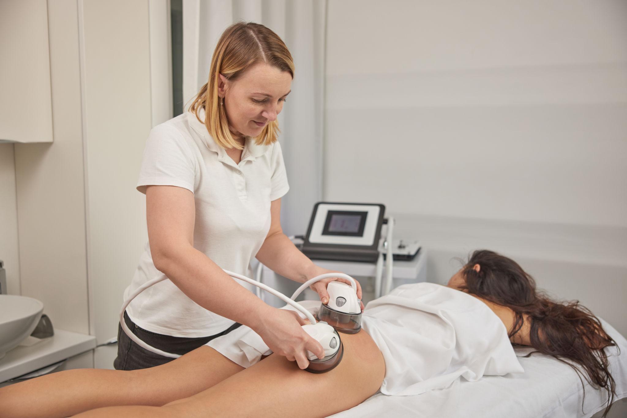 Slimming vacuum, skin care, medical procedures