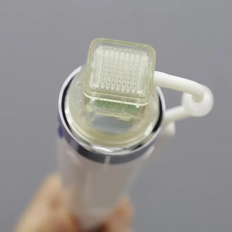 Portable secret rf microneedling device
