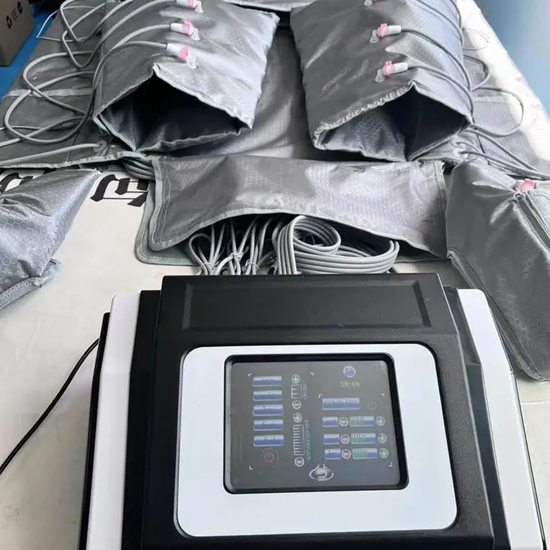 3 in 1 pressotherapy far infrared lymphatic drainage ems muscle stimulation machine