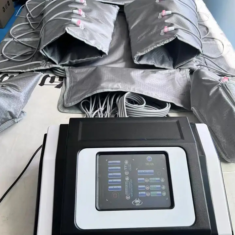 3 in 1 pressotherapy far infrared lymphatic drainage ems muscle stimulation machine