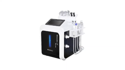 Portable salon use 10 in 1 hydra facial skin analyzer aqua diamond peel hydrodermabrasion microdermabrasion facial care machine