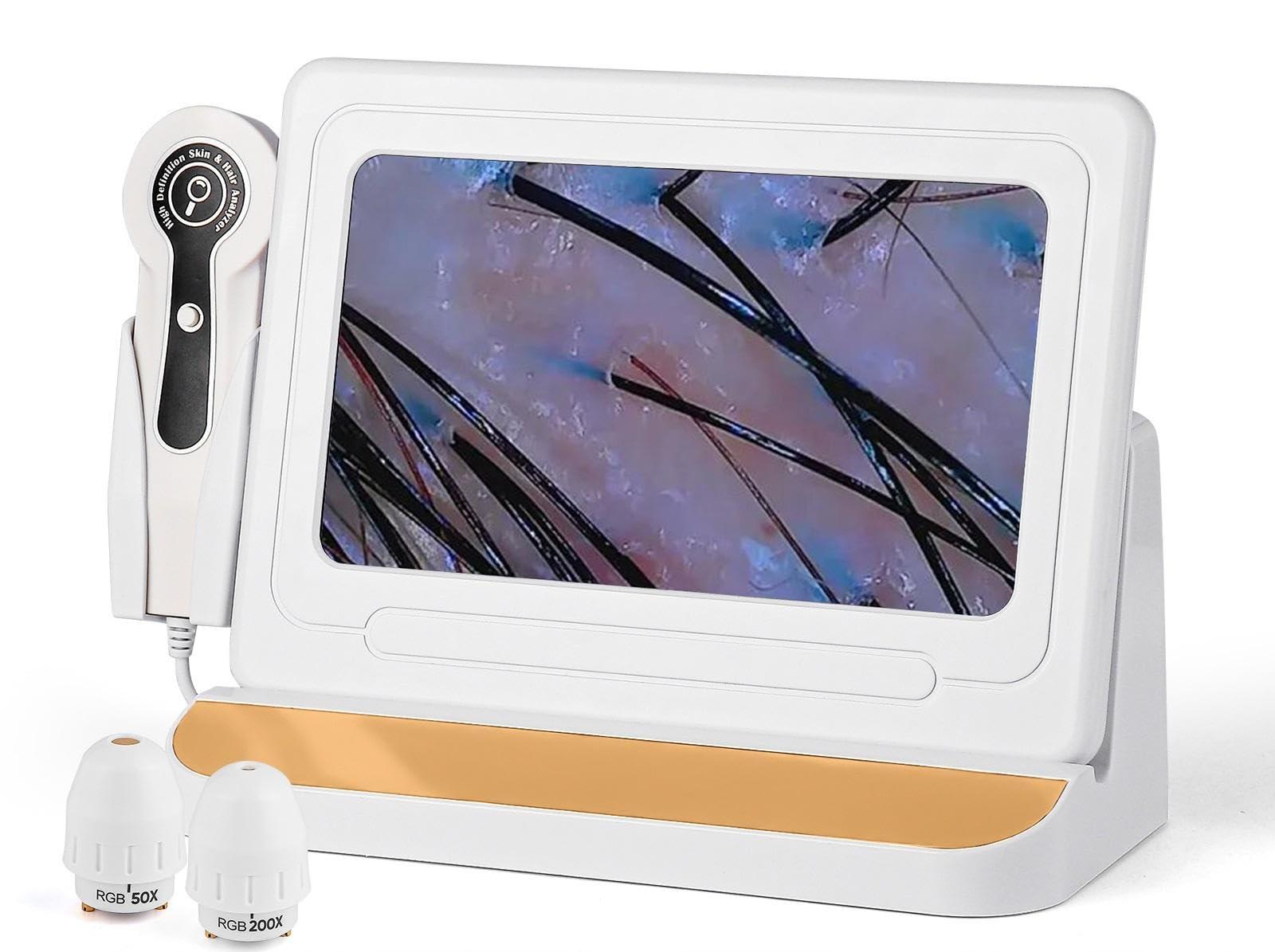 ?? ???? ?? Screen Scalp Analysis Machine with 50x/200x Lenses, Hair Scalp Analyzer & Microscope for Skin and Hair Follicle, No App Required, for Home & Salon Use for sale | North Las Vegas, NV | Nellis Auction