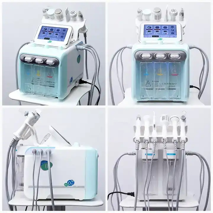 Professional Facial Cleaning Equipment High Frequency rf Wrinkle Removal Peel hydra facial Machine