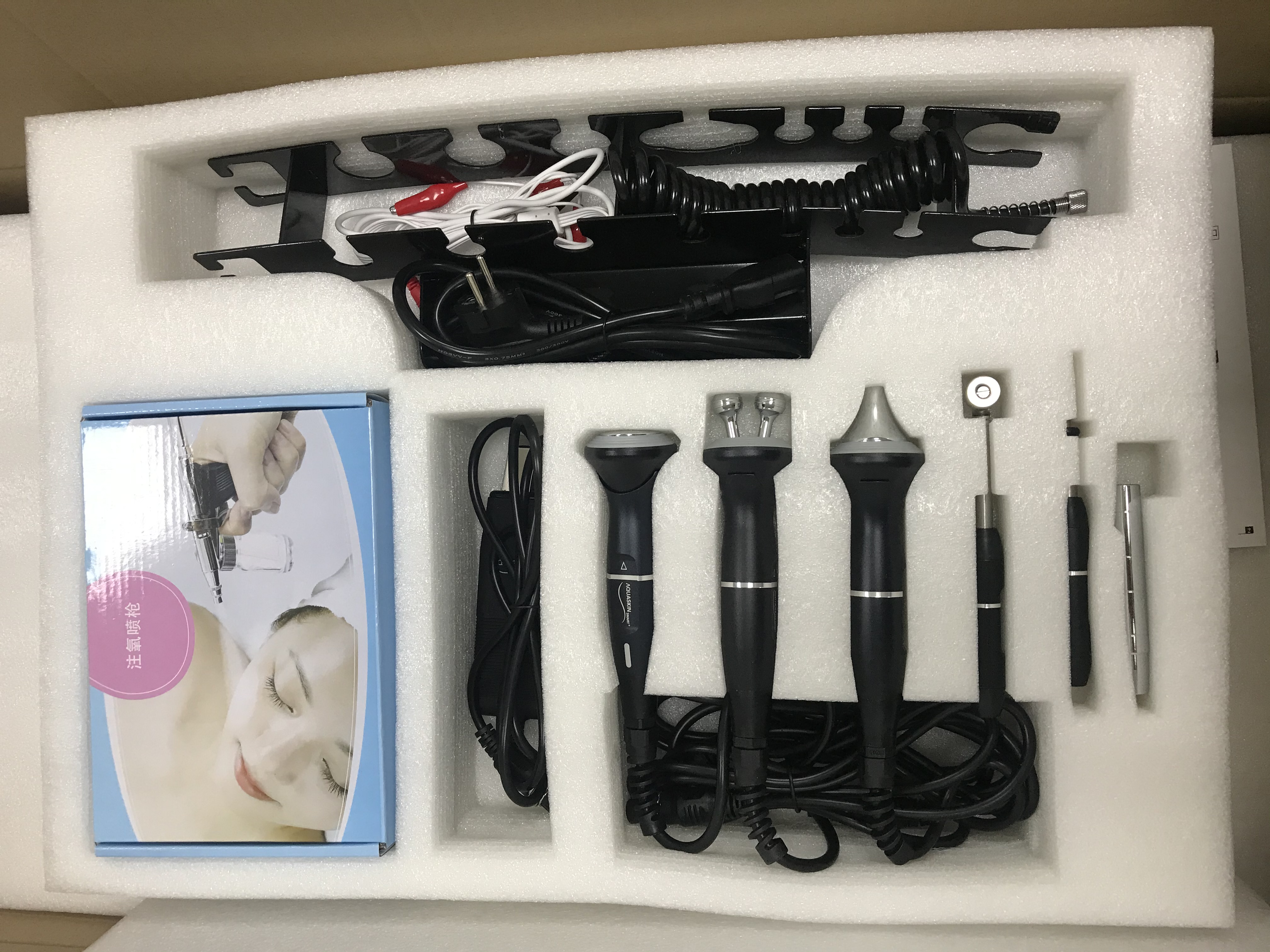 Korean beauty device aqua Skin care 9 in 1 multifunction facial care beauty machine