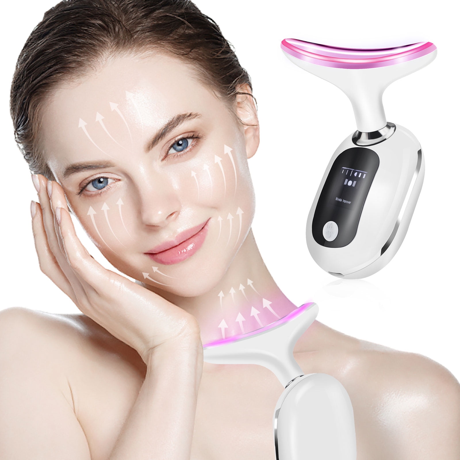 Portable Anti-Aging Face and Neck Massage Device - Wrinkle Firming ...