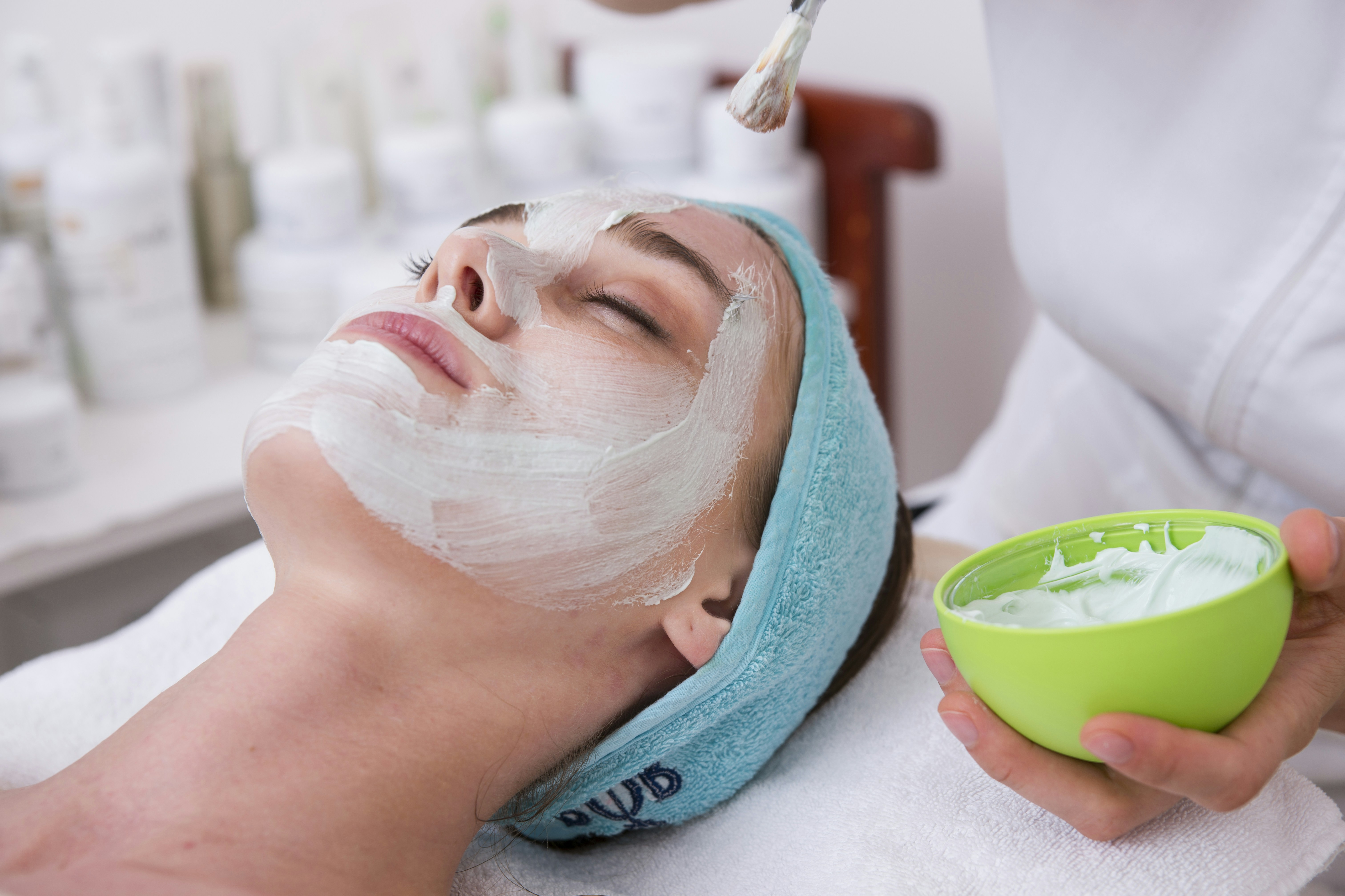 Modern aesthetic clinic with compact beauty technology equipment