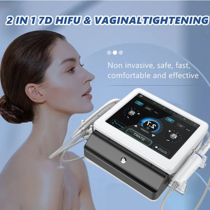 2IN1 High Intensiy Foused Ultrasound 7D hifu Face Lift and vaginal tightening machine