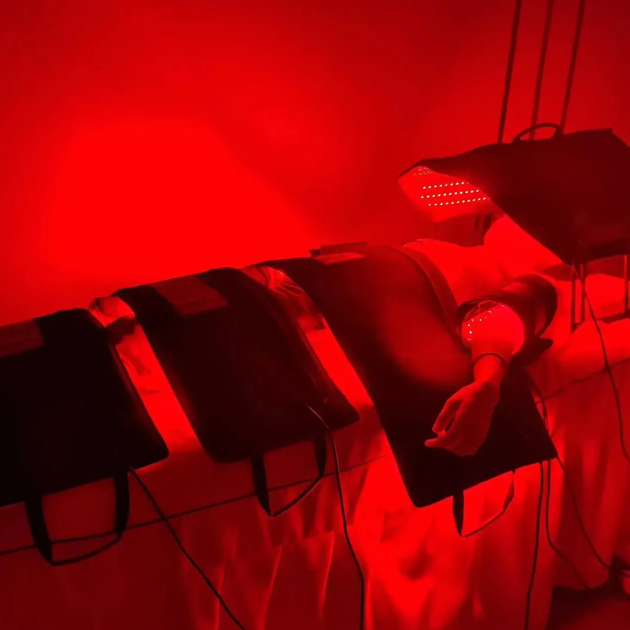 Red light therapy machine
