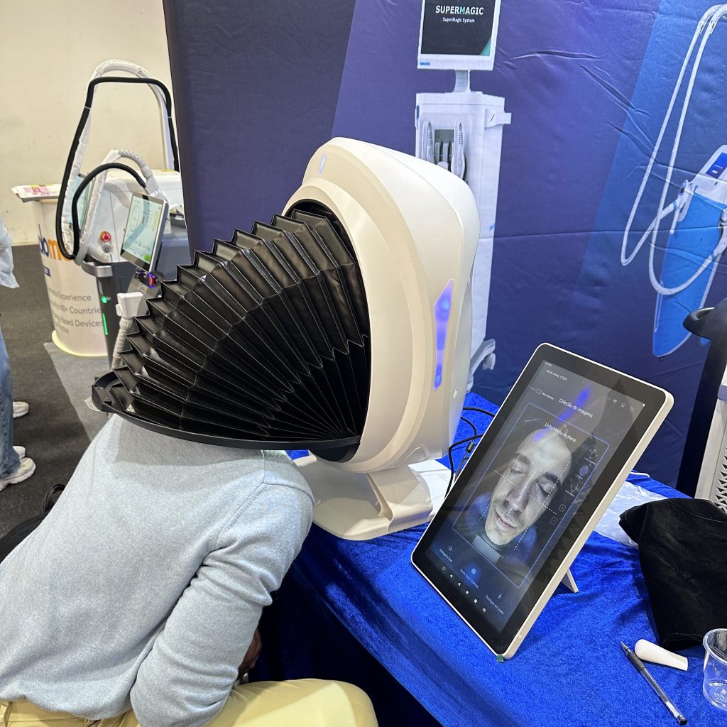 M&aacute;quina de an&aacute;lisis de piel AI Visia Sistema de esc&aacute;ner facial 3D