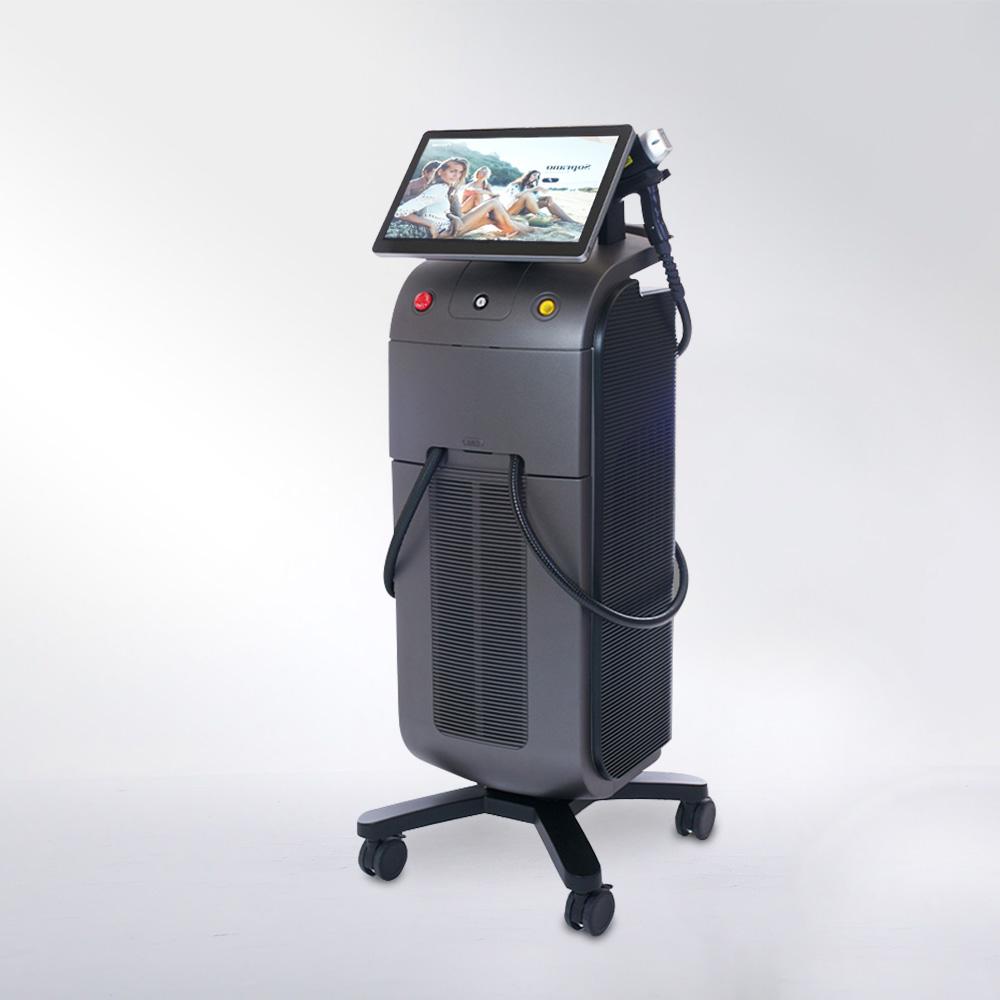 China Double Handle with Screen Painless Hair Removal Machine Triple Waves 1600W Big Power CE Approved Manufacture and Factory | GGLT