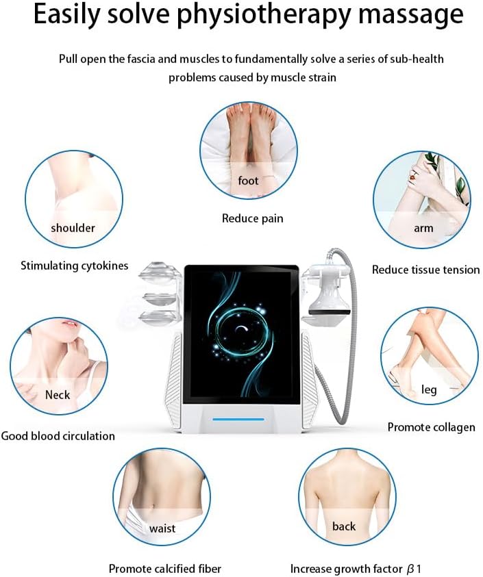 A63 Deep Penetration Focused Shock Wave Therapy Machine Extracorporeal Shockwave ED Therapy Electromagnetic Focus ESWT Machine