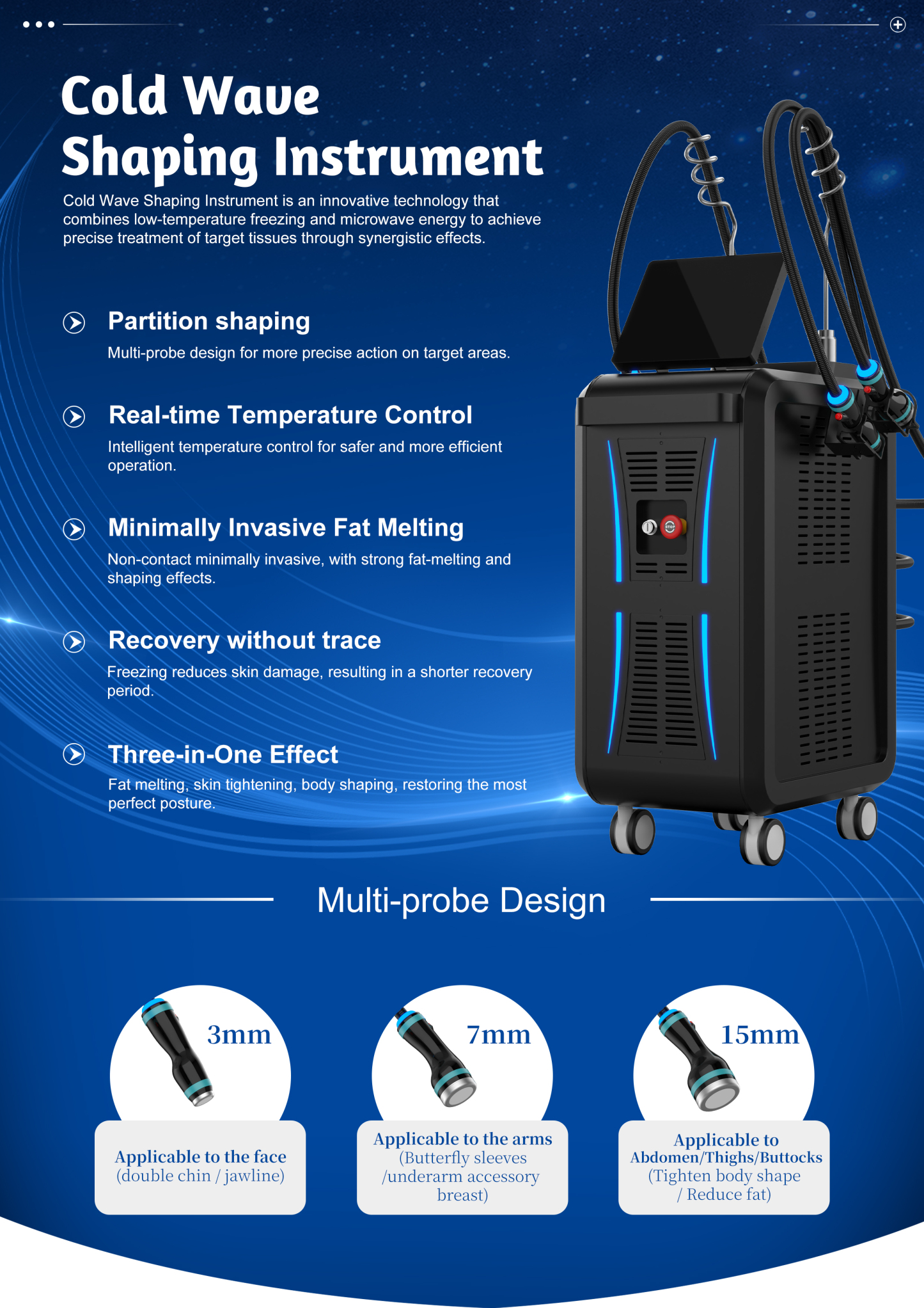 Coolwave Microwave Therapy Cellulite Reduction Face&Slimming Machine