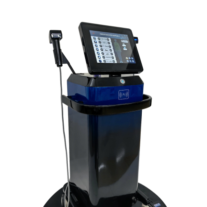 Portable/vertical morpheus8 rf microneedle machine