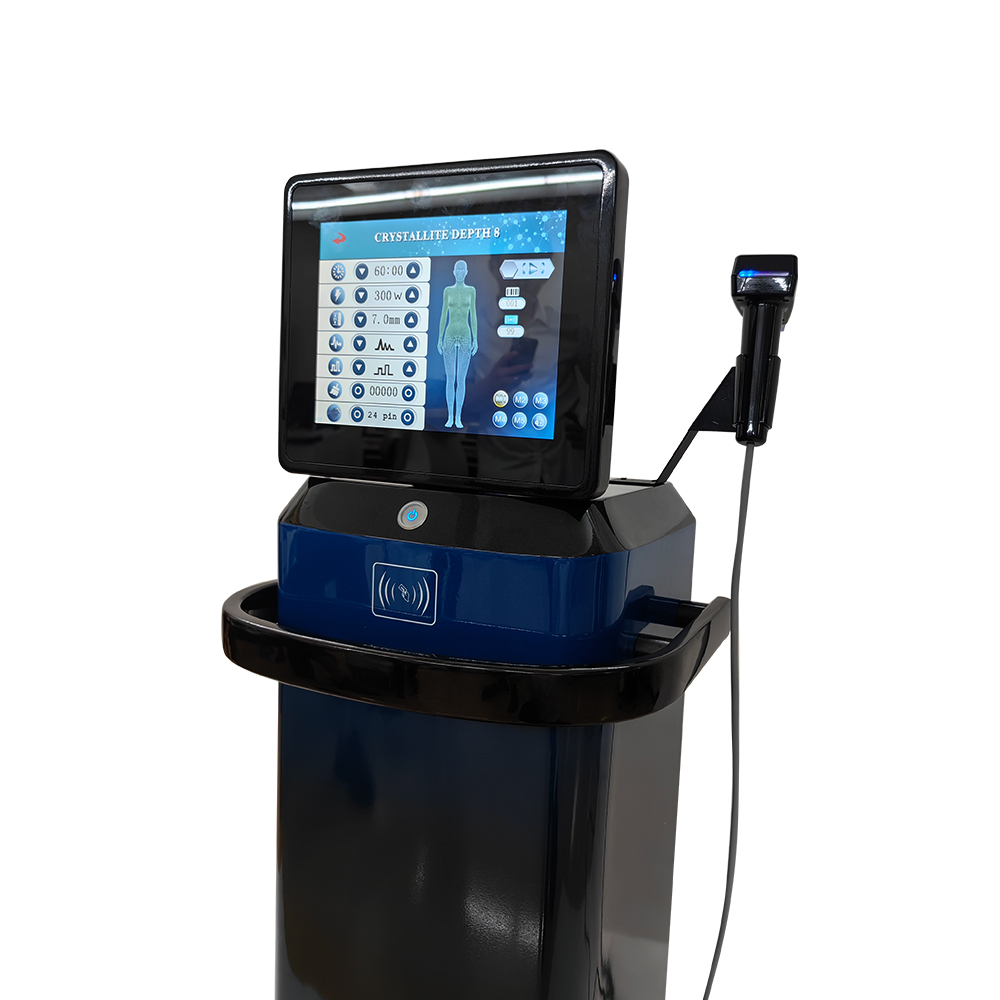 Portable/vertical morpheus8 rf microneedle machine