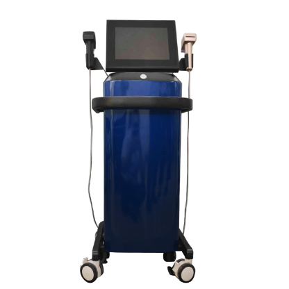 Portable/vertical morpheus8 rf microneedle machine