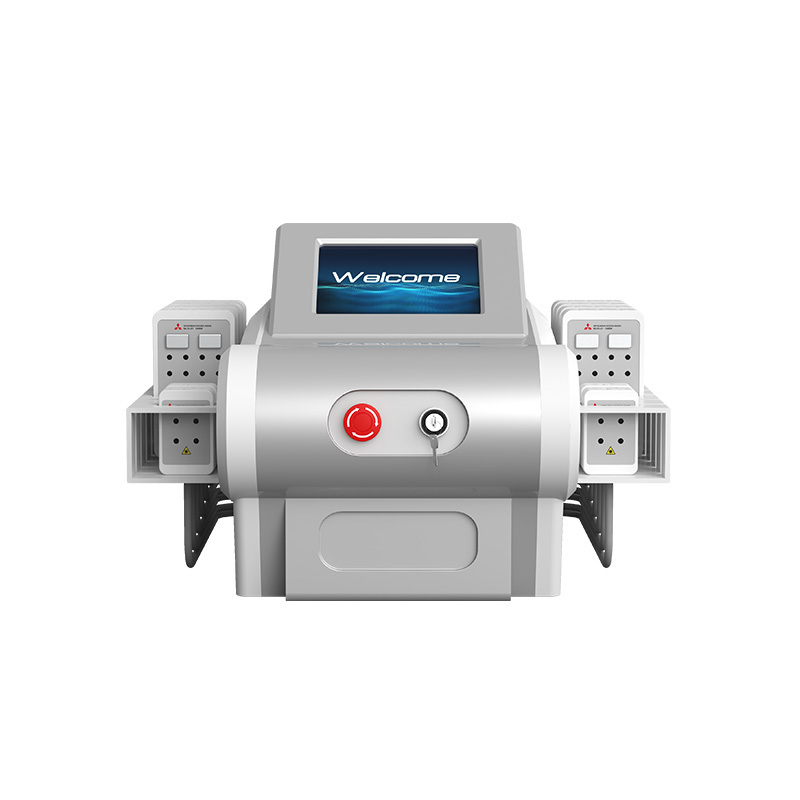 144 Diode Laser Machine 650nm 980nm for Fat Reduction Body Shaping with EMS Slimming Pads