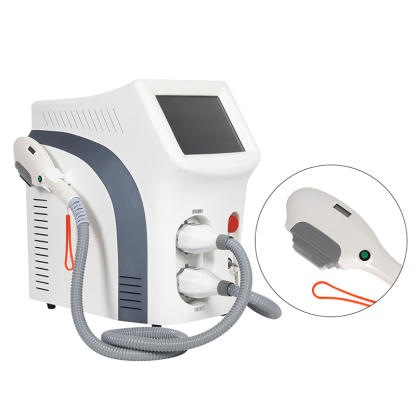 Portable SHR IPL OPT RF Nd Yag Laser Skin Tightening Hair Removal Machine