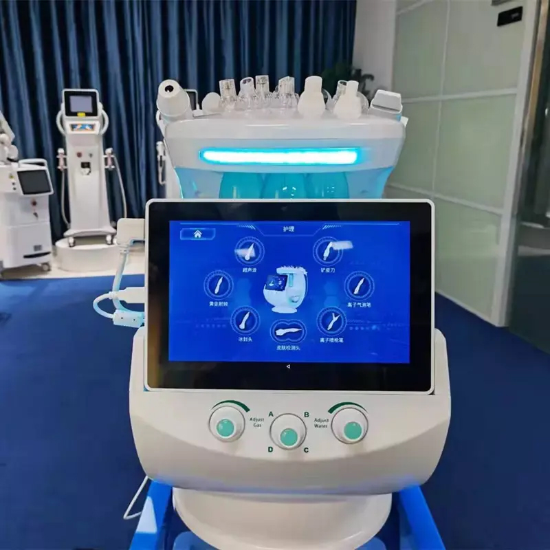 7 in 1 Smart ice Blue Oxygen Facial Machine