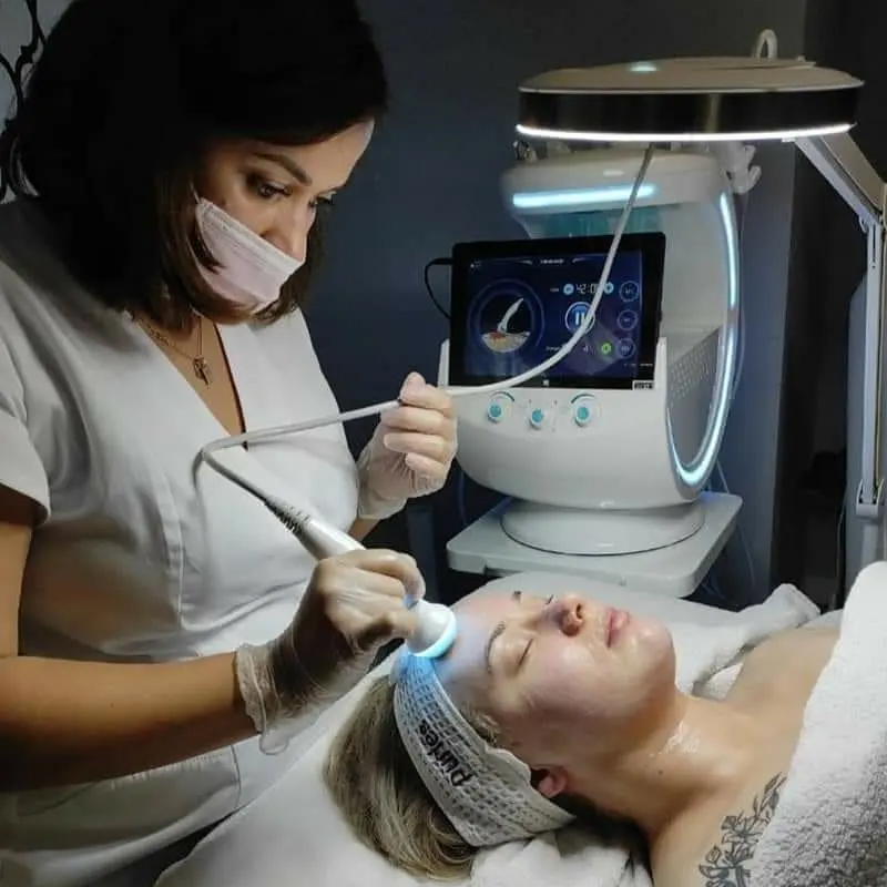 7 in 1 Smart ice Blue Oxygen Facial Machine