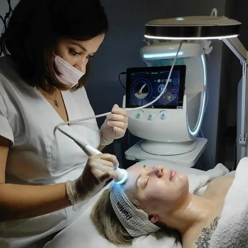 7 in 1 Smart ice Blue Oxygen Facial Machine