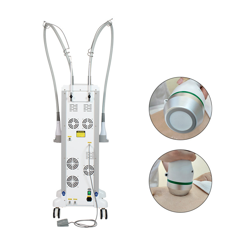 Dual Handpiece RF Body Contouring Machine with Deep Shallow Modes for  Fat Reduction Skin Lifting