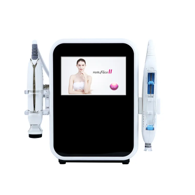 H-031C 2in1 Portable Water Jet Light No Needle Mesotherapy RF Radio Frequency Skin and Hair Scalp Rejuvenation Machine