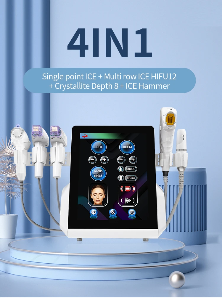 5 in 1 Ultrasound Rf Fat Reduction Body Slimming Hifu High Intensity Focused Ultrasound 9d Hifu High Intensity