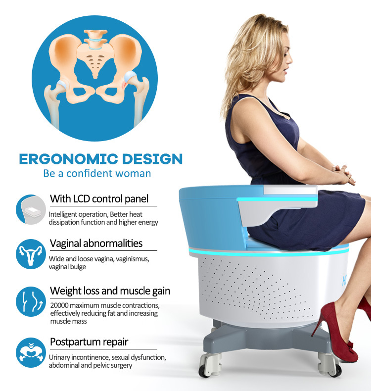 MT-86 EM HIFEM HIEMT Pelvic Floor Muscle Repair Pelvic Floor Muscle Strengthening Treatment Chair