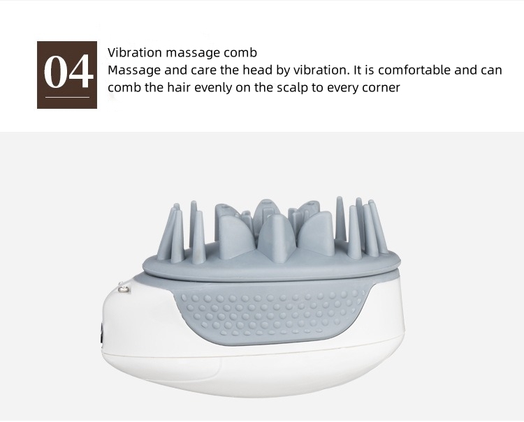 Scalp testing and nursing machine