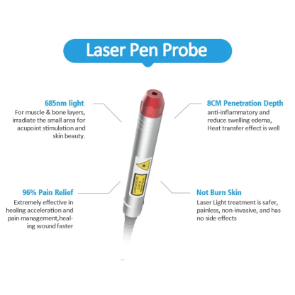 Dual Wave Length Laser Physical Therapy red light treatment pain relief machine