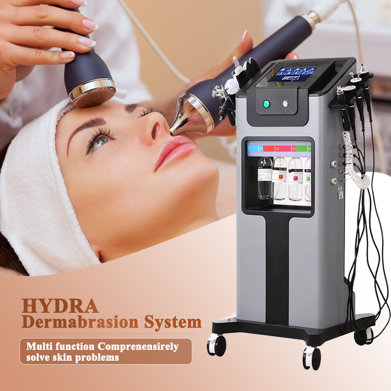 Hydra Facial 9 In 1 Hydra Water Peel Microdermabrasion Skin Care Facial Machine